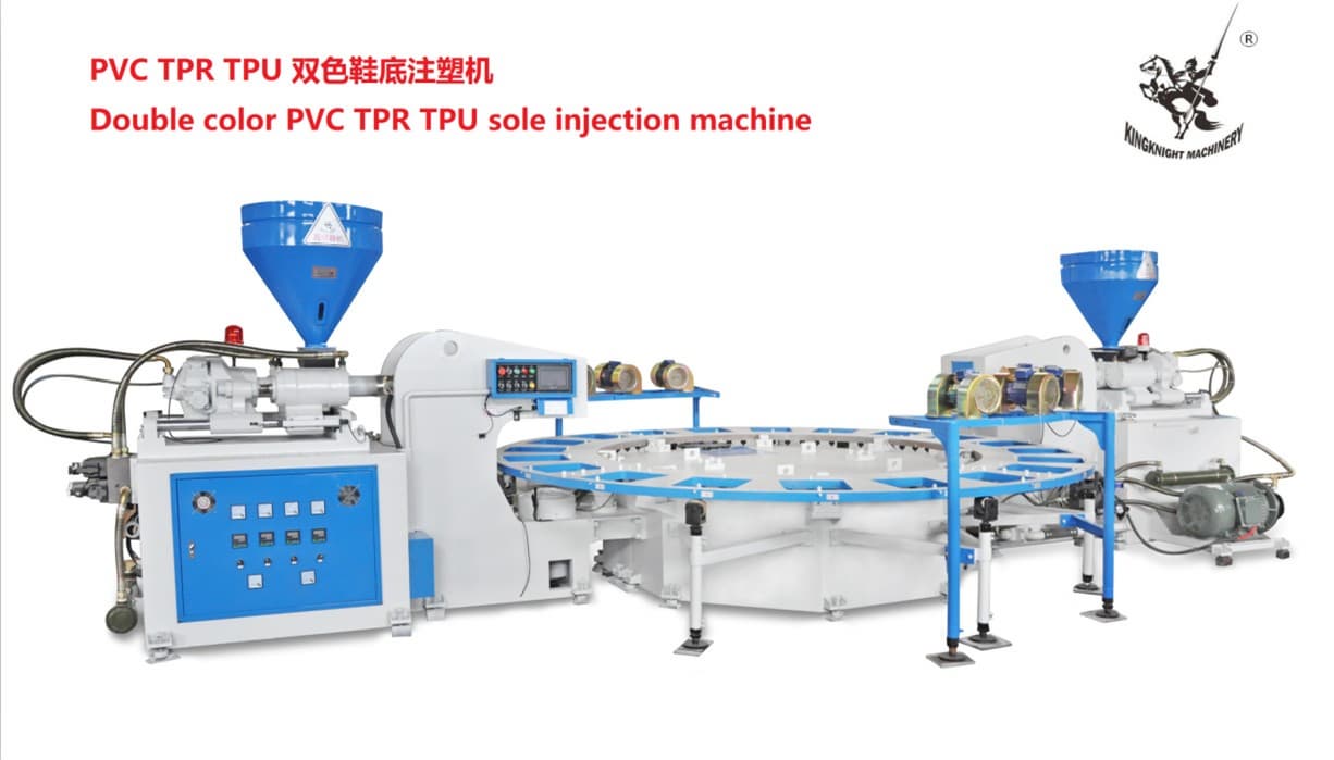 double color sole injection machine